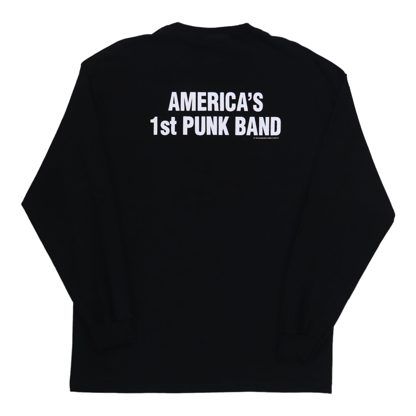 2000s Ramones America's 1st Punk Band Long Sleeve Shirt Back