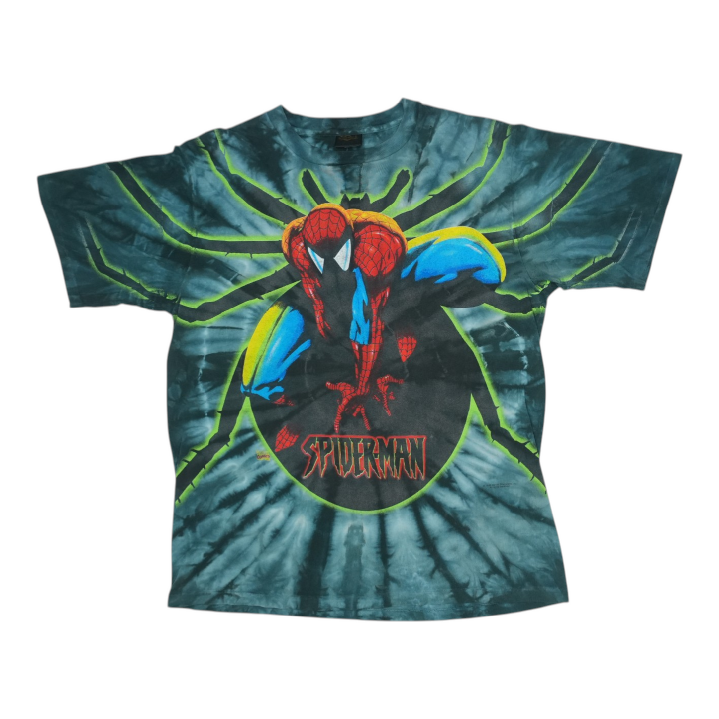 1990s Spider-Man Tie Dye Shirt