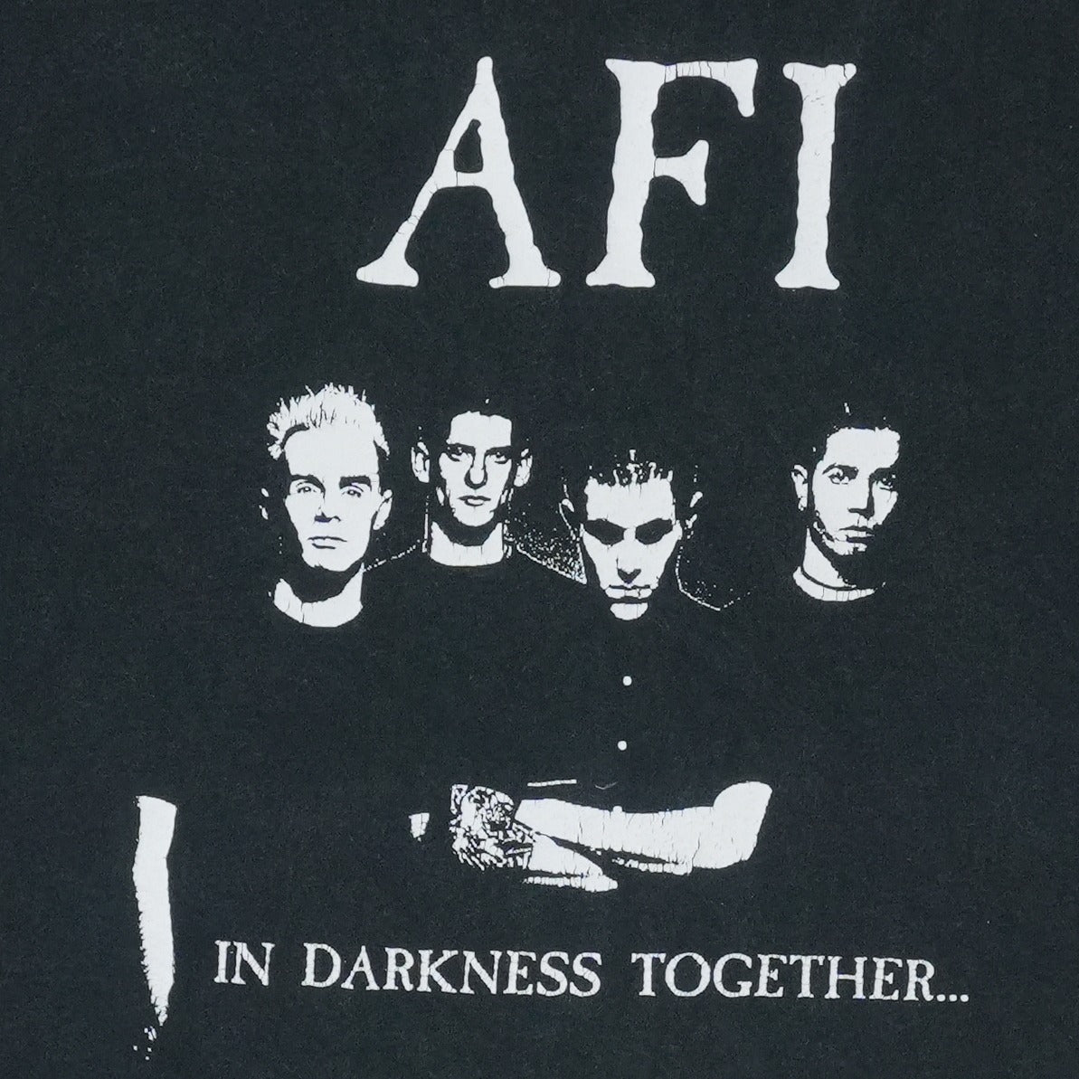 2000s AFI In Darkness Together Shirt