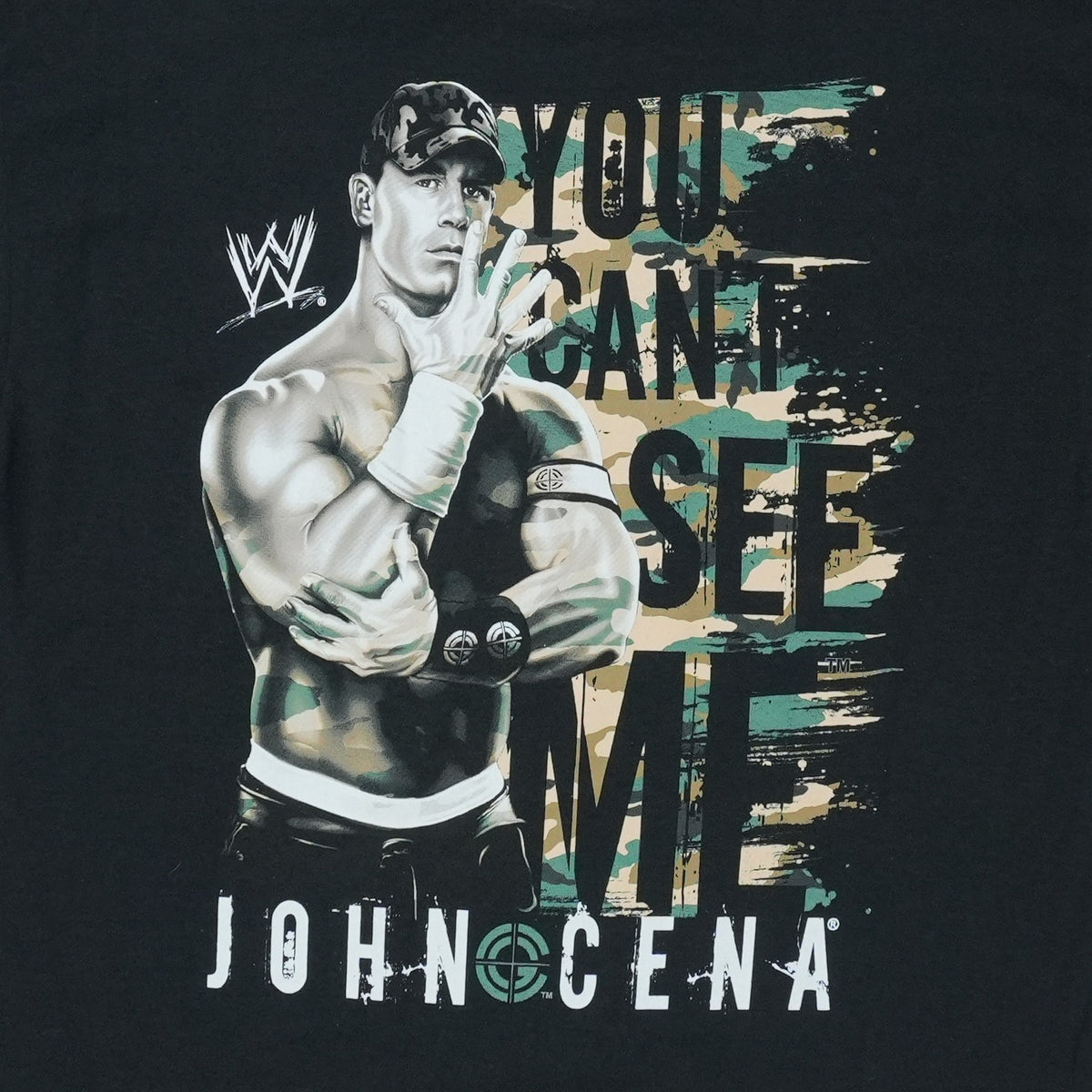 2000s WWE John Cena You Cant See Me Shirt
