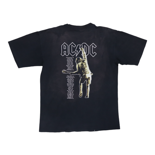 2001 ACDC Stiff Upper Lip Tour Shirt Back