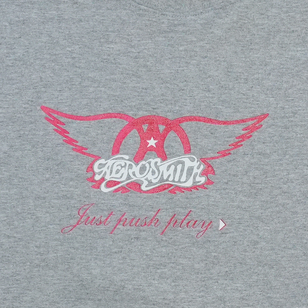 2001 Aerosmith Just Push Play Shirt Detail 1