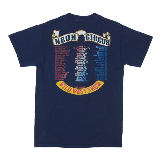 2001 Brooks And Dunn Neon Circus Wild West Show Tour Shirt