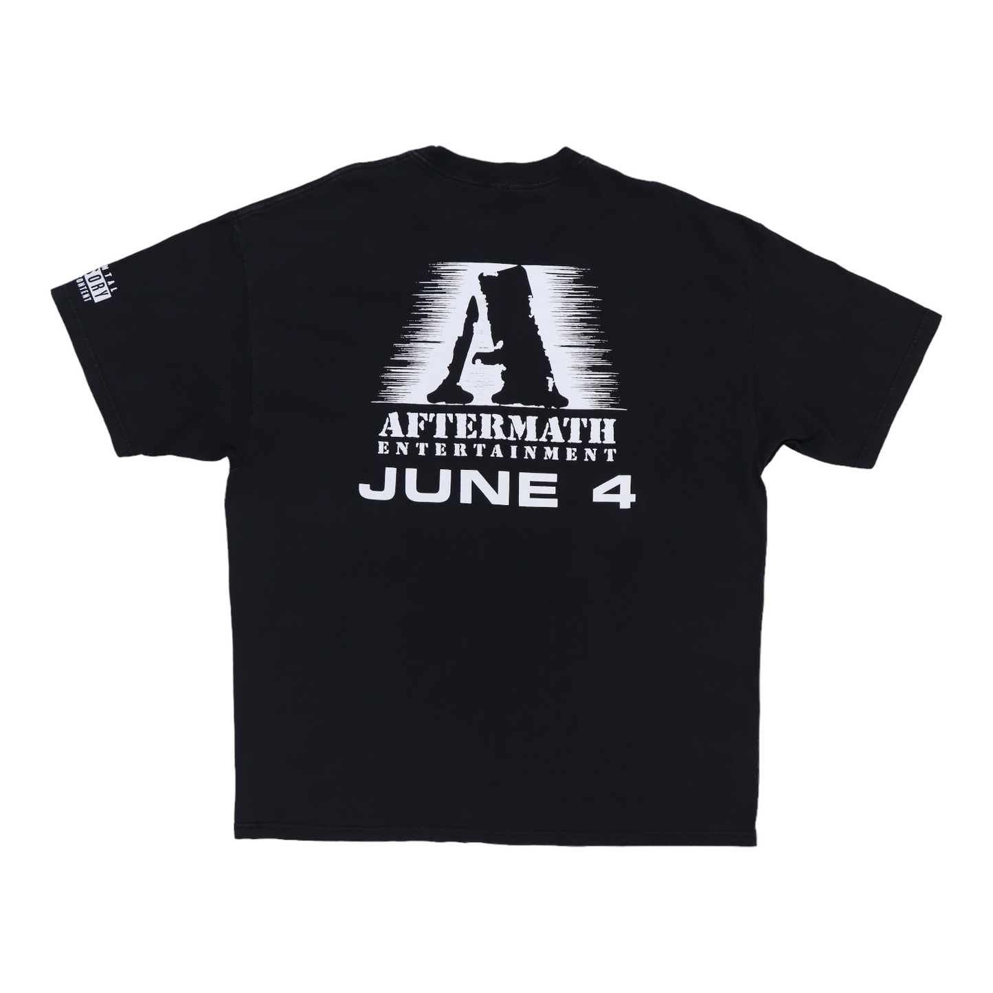 2001 Eminem Show Album Release Shirt Back