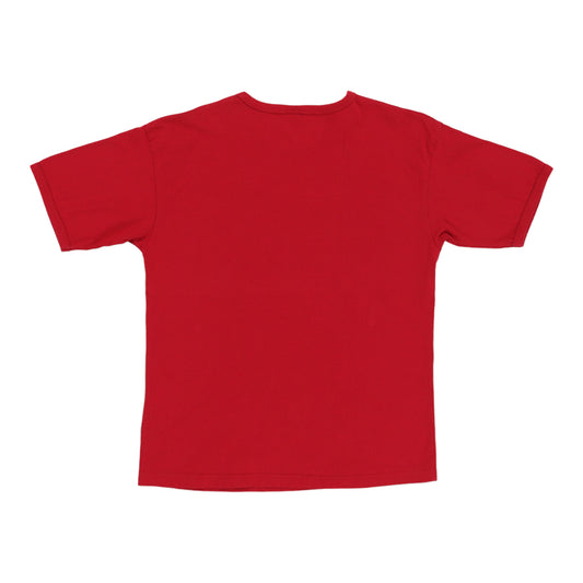 2001 Radiohead The Most Gigantic Lying Mouth Shirt Back