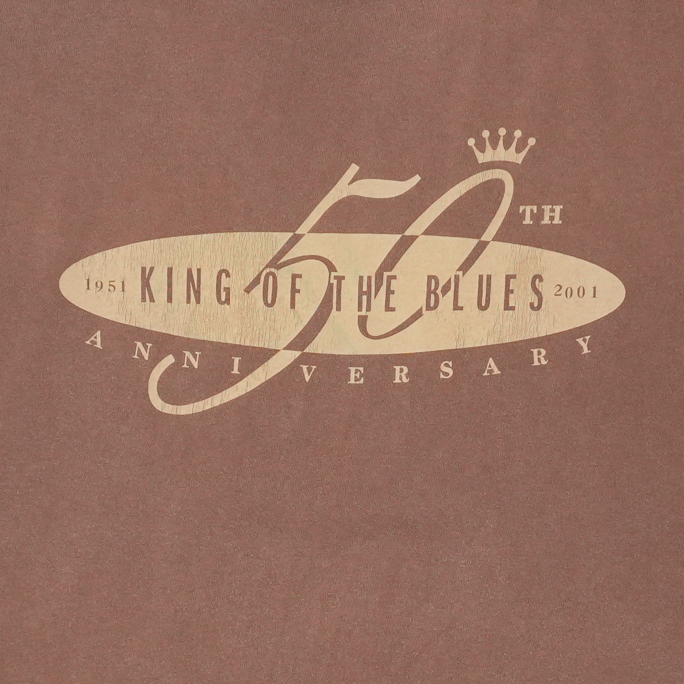 2001 BB King 50th Anniversary Shirt