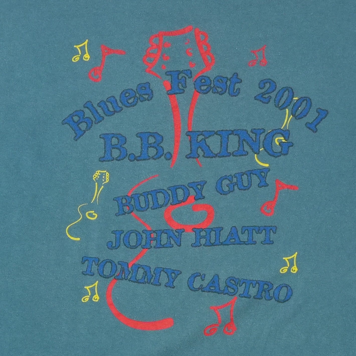 2001 BB King Blues Fest Shirt