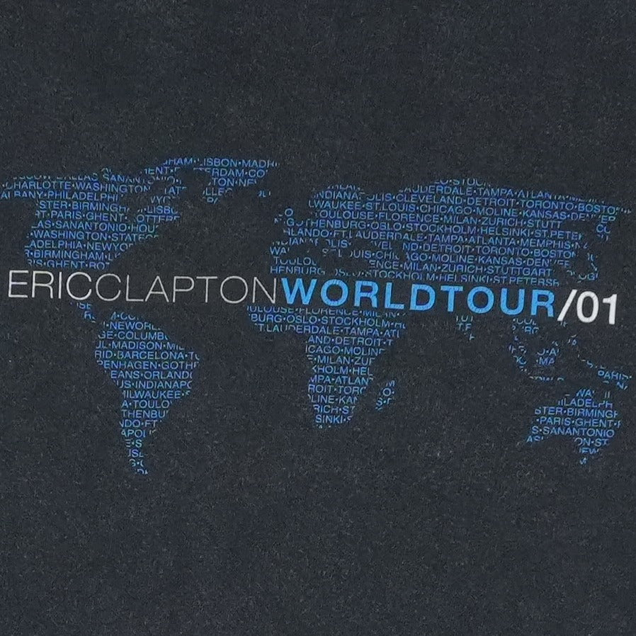 2001 Eric Clapton World Tour Local Crew Shirt