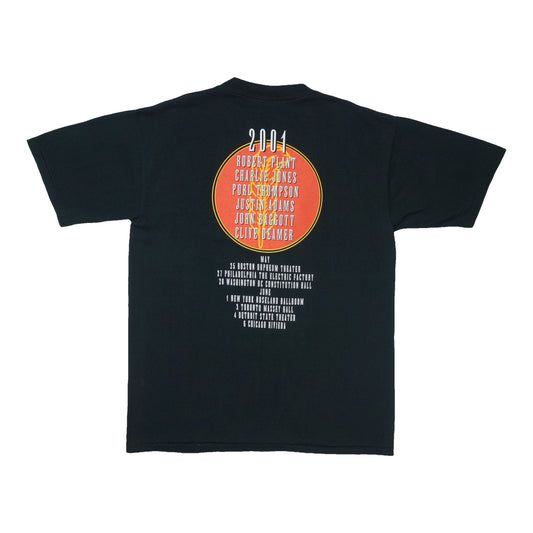 2001 Robert Plant Strange Sensation Tour Shirt