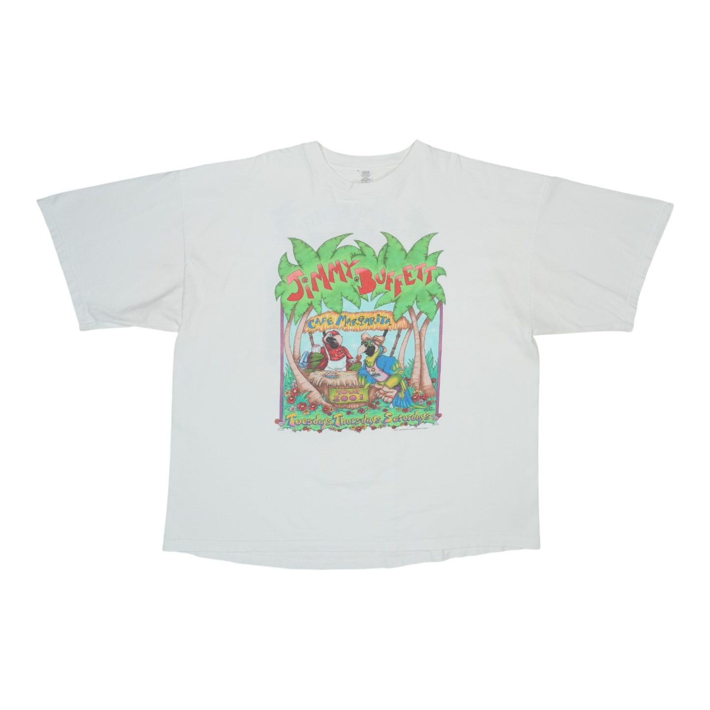 2001 Jimmy Buffett Tour Shirt