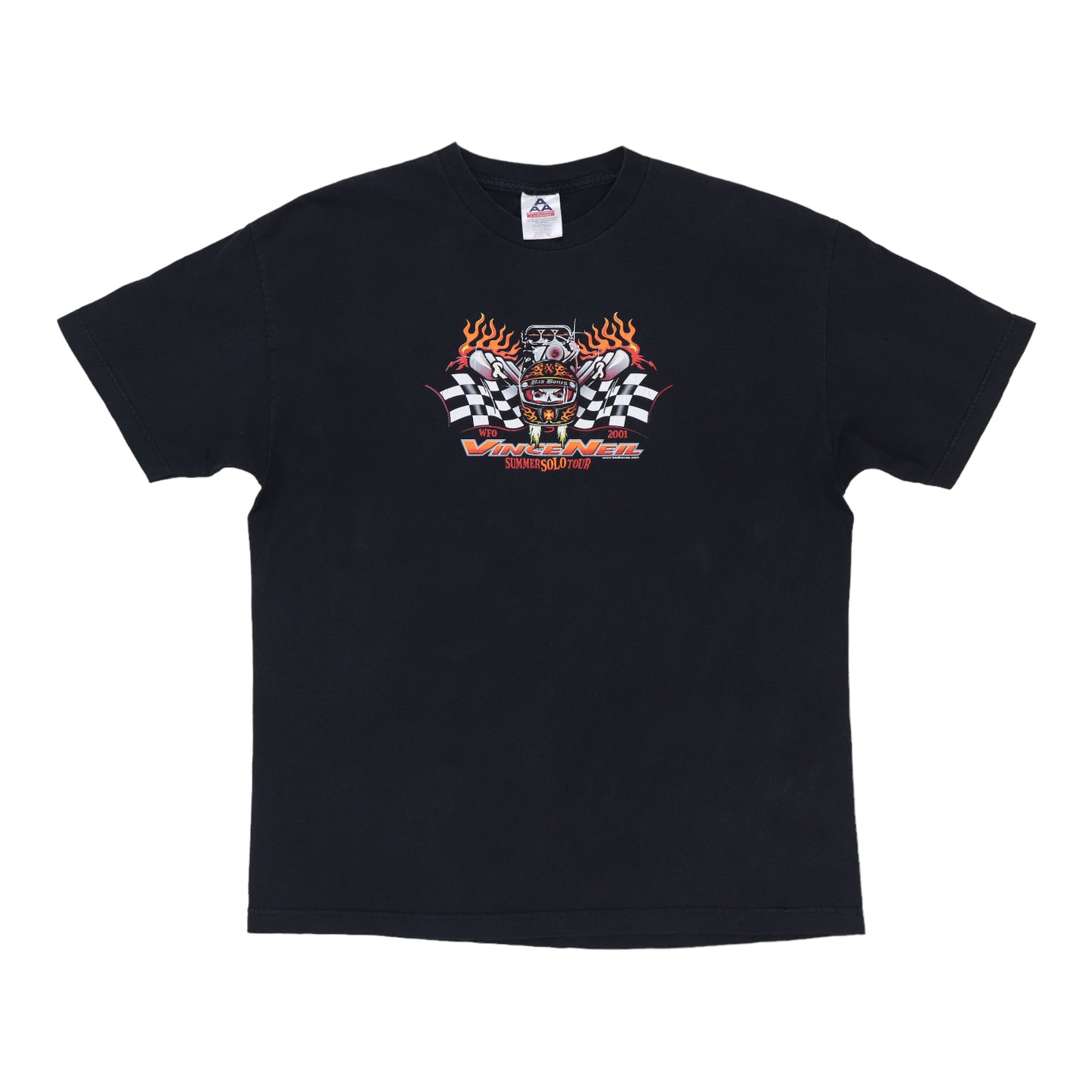 2001 Vince Neil Summer Solo Tour Shirt