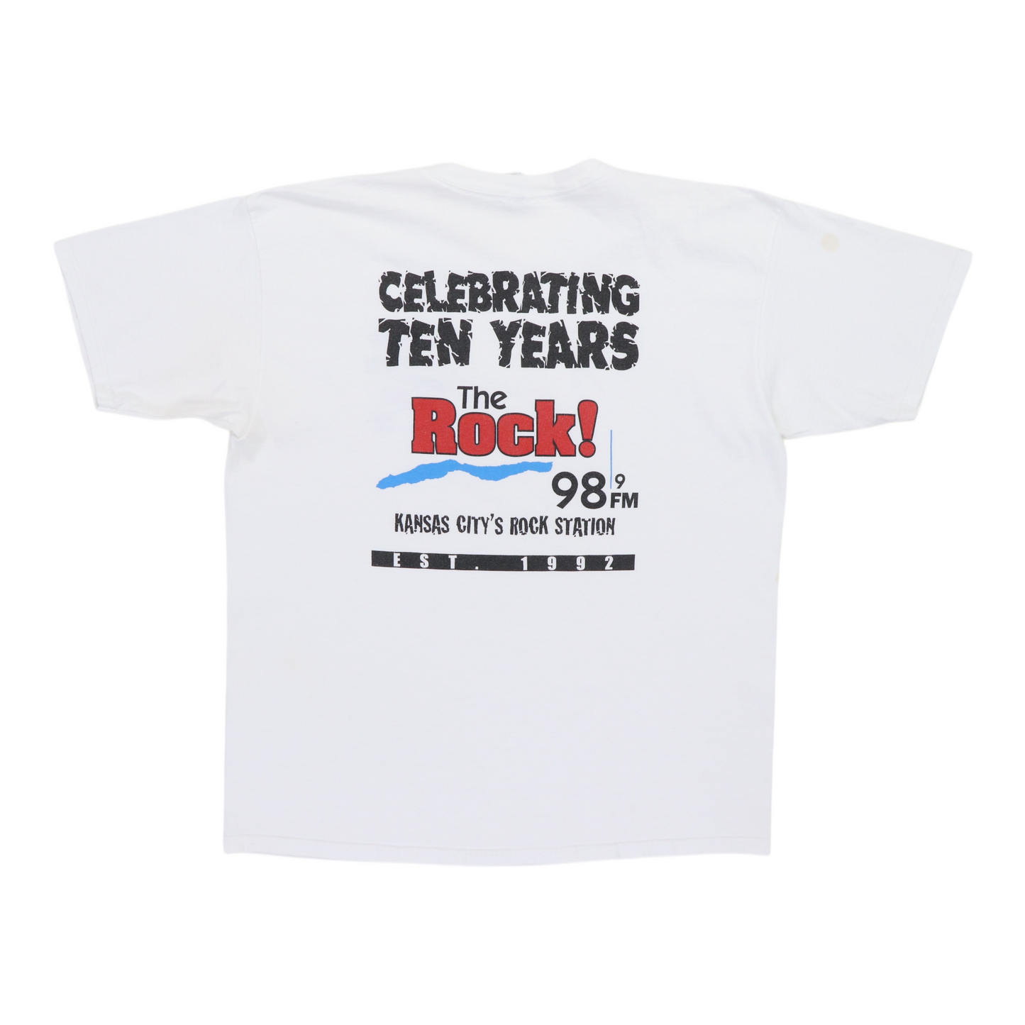 2002 98.9 The Rock Kansas City Decade Of Decadence Shirt