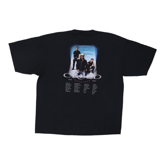 2002 Creed Weathered Tour Shirt Back
