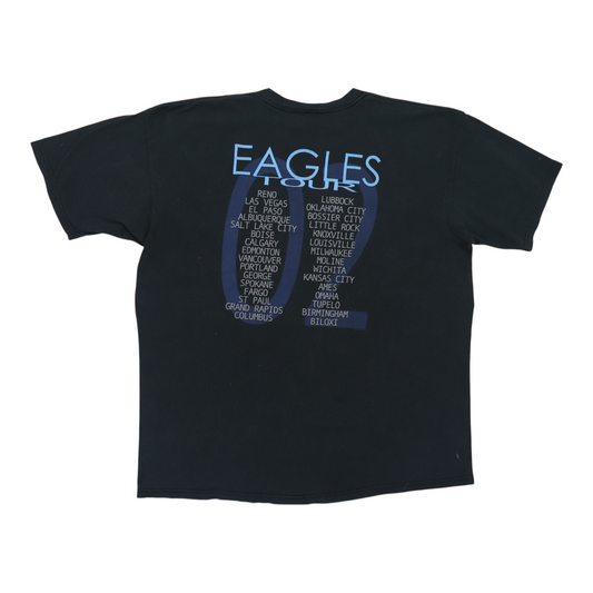 2002 Eagles Tour Shirt Back