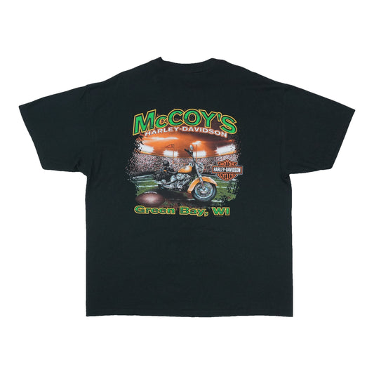 2002 Harley Davidson McCoy's Green Bay Wisconsin Shirt