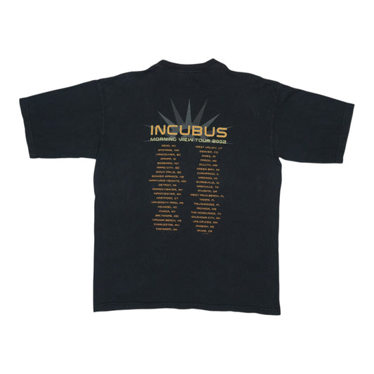 2002 Incubus Morning View Tour Shirt Back