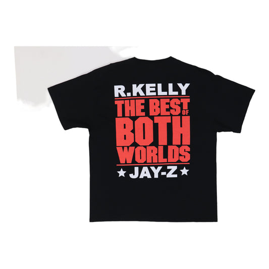 2002 Jay-Z R Kelly Best Of Both Worlds Tour Shirt Back