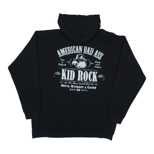 2002 Kid Rock American Bad Ass Hoodie Back