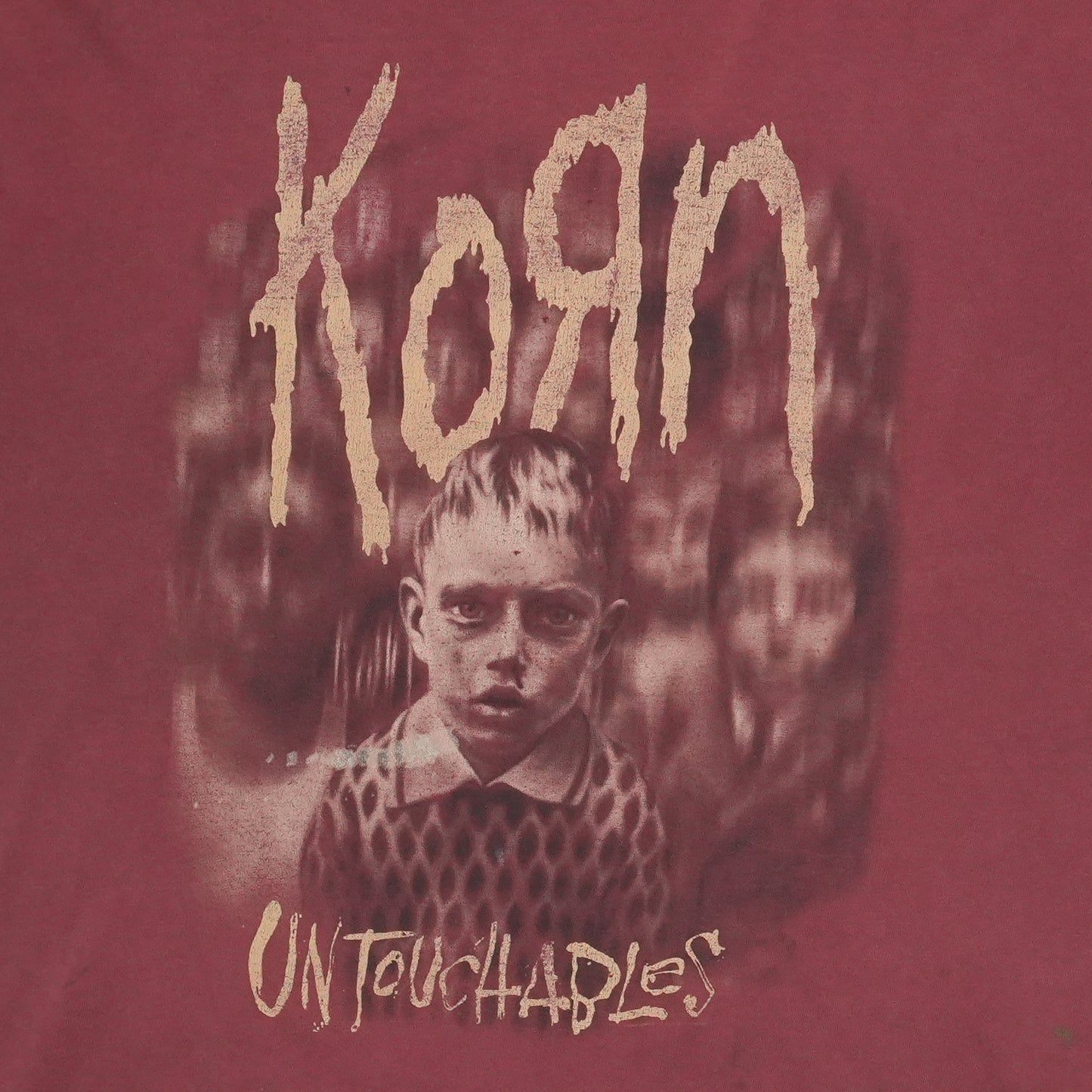 2002 Korn Untouchables Shirt Detail