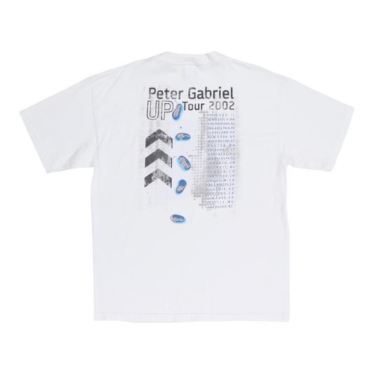 2002 Peter Gabriel Up Tour Shirt Back