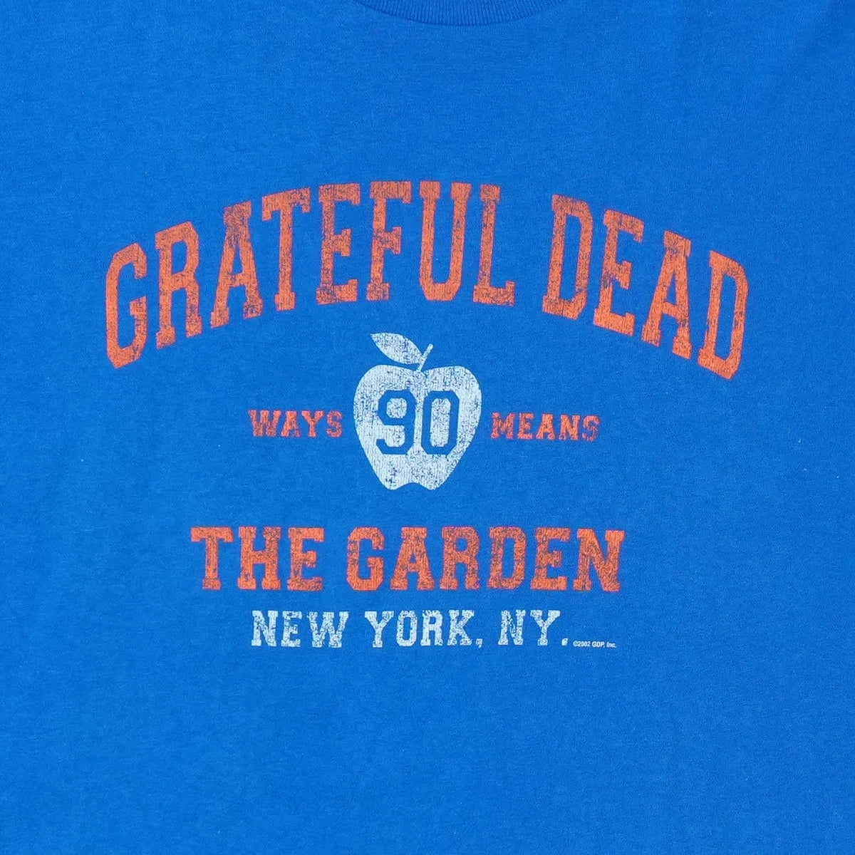2002 Grateful Dead The Garden Shirt