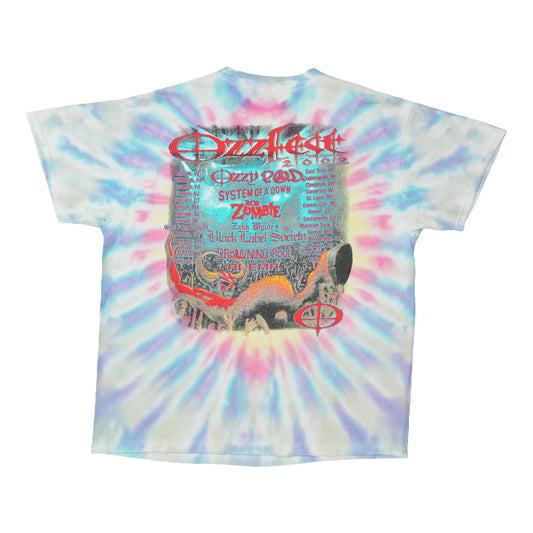 2002 Ozzfest Tie Dye Shirt