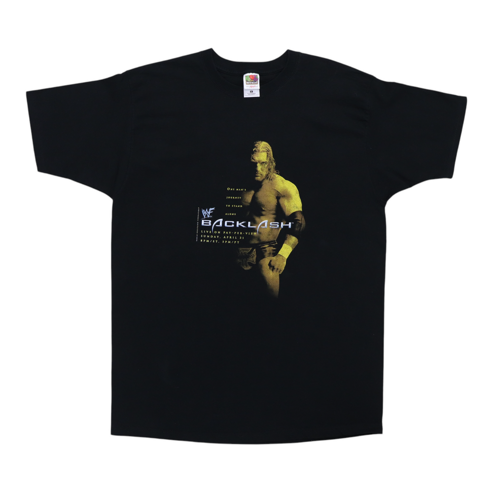 2002 Blacklash Triple H WWF Shirt