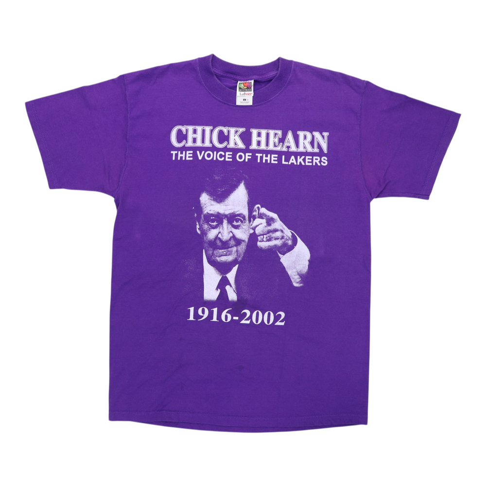 2002 Chick Hearn Voice of the Lakers Shirt