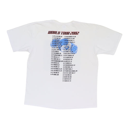 2002 David Lee Roth Tour Shirt Back