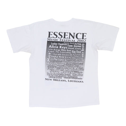 2002 Essence Music Festival Shirt Back
