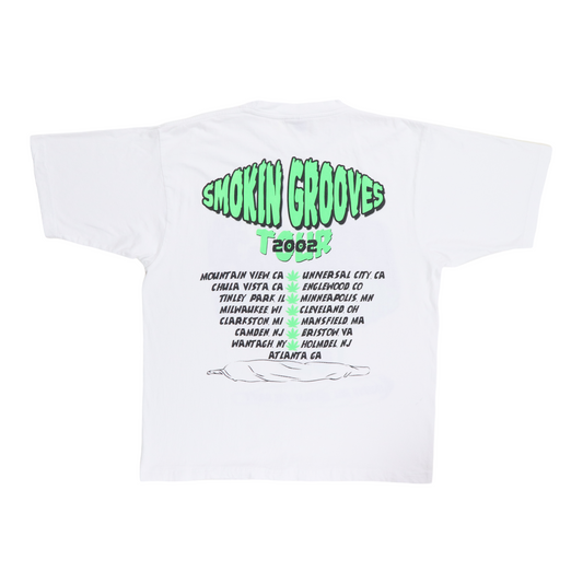 2002 Smokin Grooves Tour Shirt Back