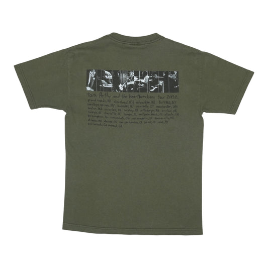 2002 Tom Petty and The Heartbreakers Tour Shirt Back