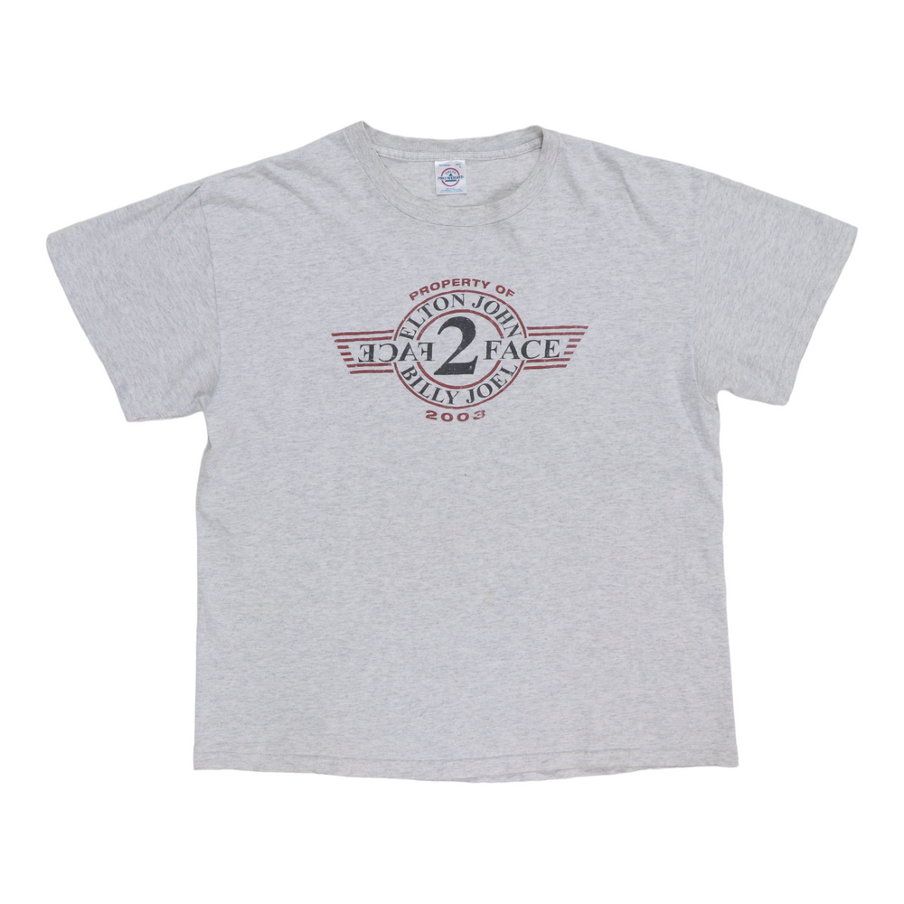 2003 Elton John Billy Joel Face To Face Tour Shirt