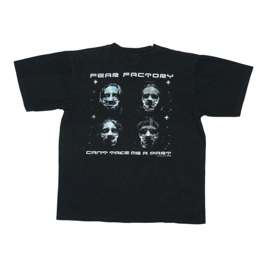 2003 Fear Factory Can't Take Me A Part Shirt Back