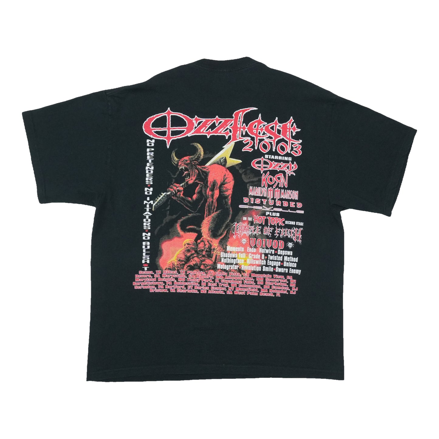 2003 Ozzfest Tour Shirt