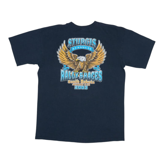 2003 Sturgis Motorcycle Rally Shirt Back