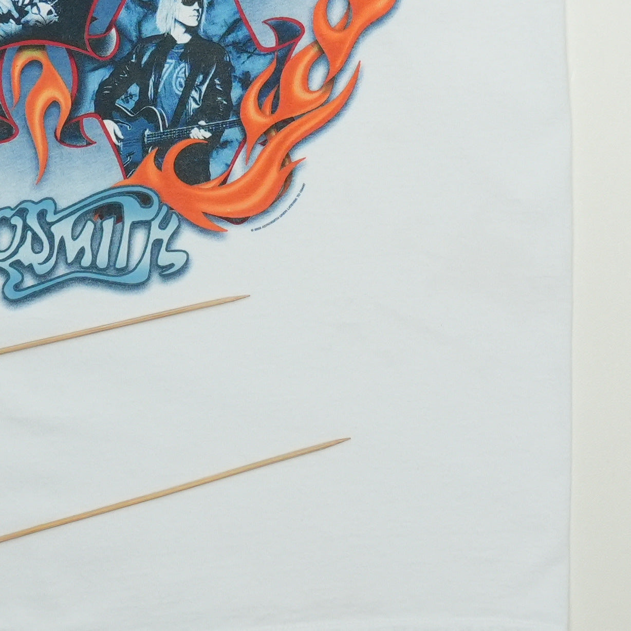 2003 Aerosmith Tour Shirt Detail 3