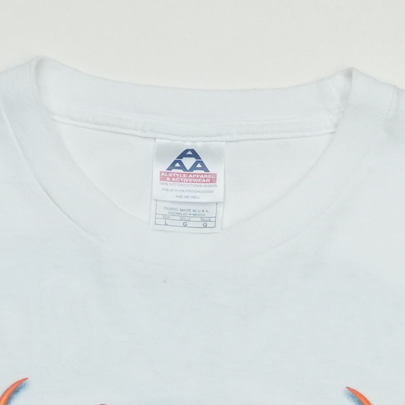 2003 Aerosmith Tour Shirt Tag