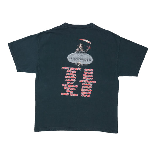 2003 Iron Maiden Dance Of Death World Tour Shirt