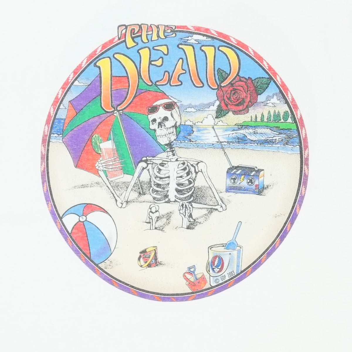 2003 The Dead Acoustic And Electric Jones Beach Shirt