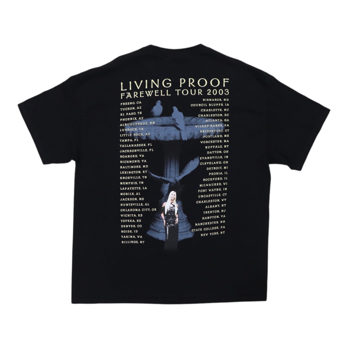 2003 Cher Farewell Tour Shirt
