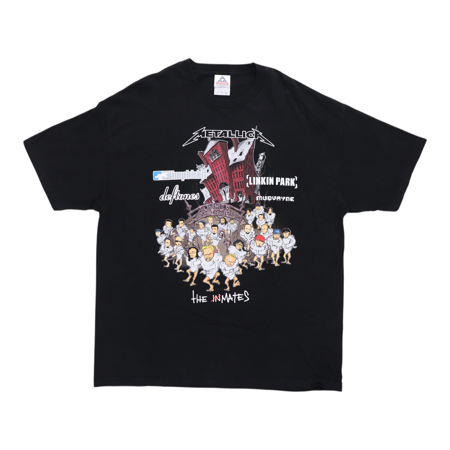 2003 Metallica Summer Sanitarium Tour Shirt