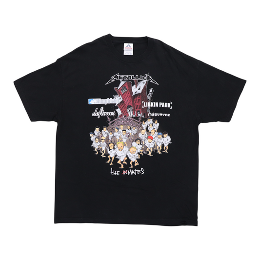 2003 Metallica Summer Sanitarium Tour Shirt
