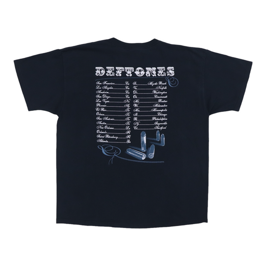 2004 Deftones Tour Shirt Back