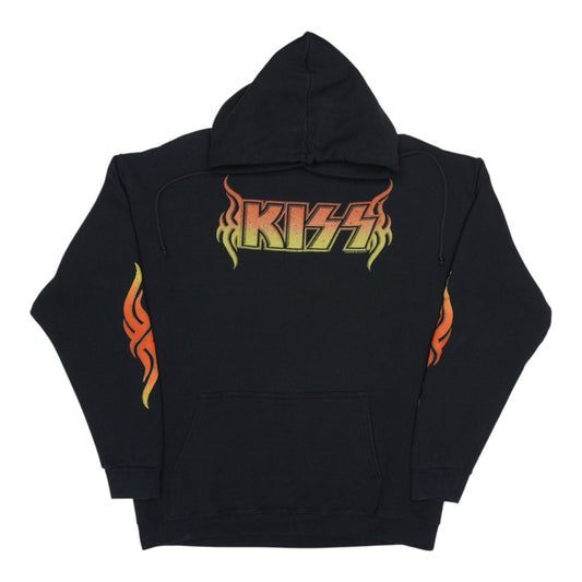 2004 Kiss Flames Hoodie