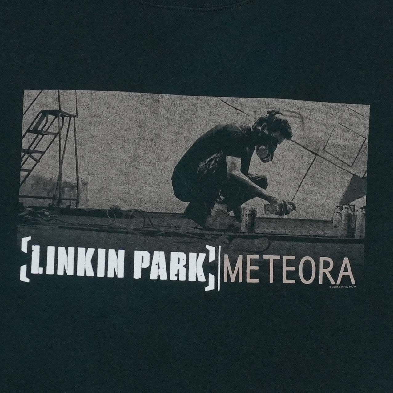 2004 Linkin Park Meteora Worldwide Tour Shirt Detail 1