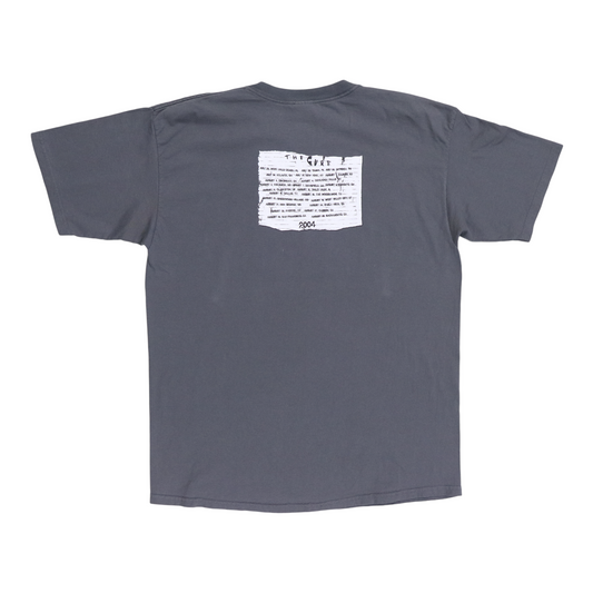 2004 The Cure Tour Shirt Back
