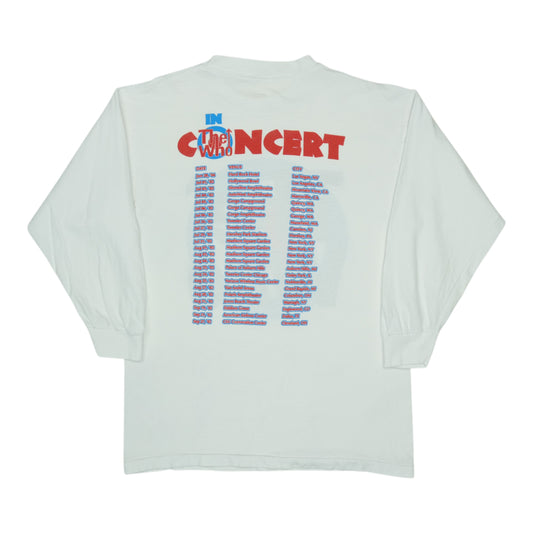 2004 The Who Tour Long Sleeve Shirt Back