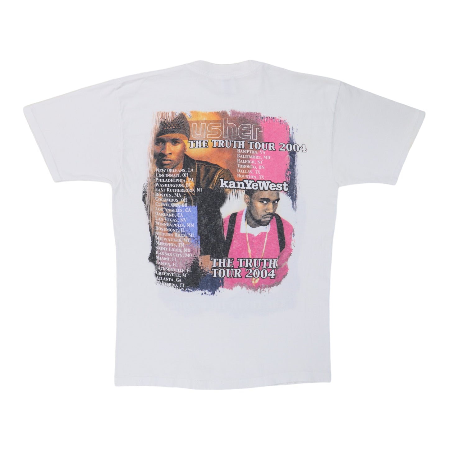2004 Usher Kanye West Tour Shirt