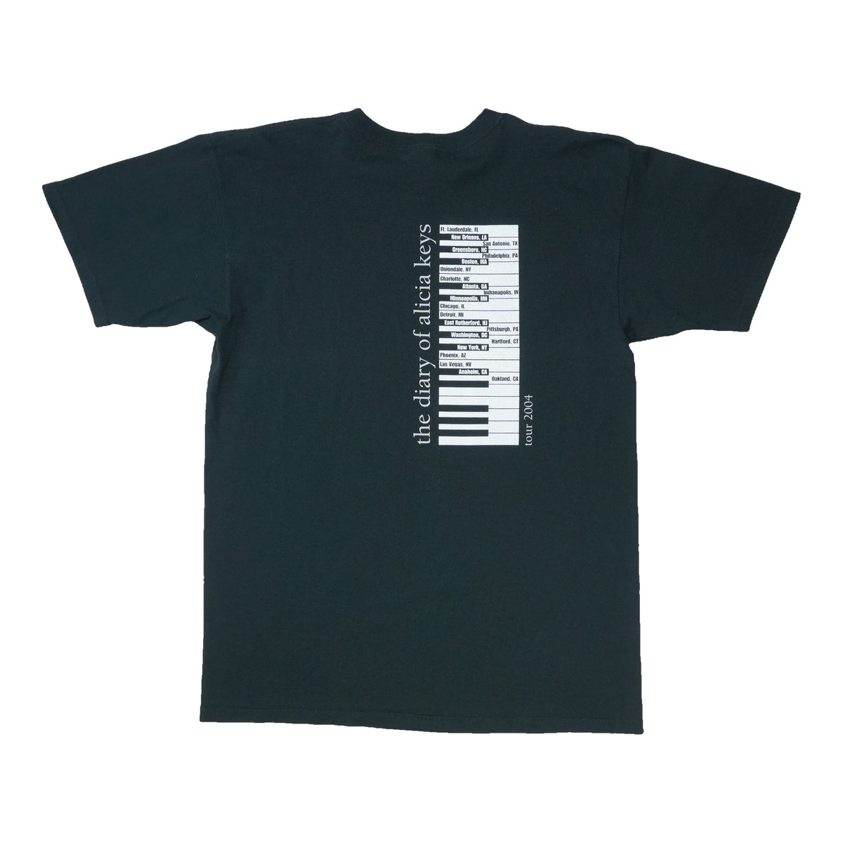 2004 Alicia Keys The Diary Of Alicia Keys Tour Shirt